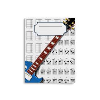 Guitar Chord Diagrams Notebook