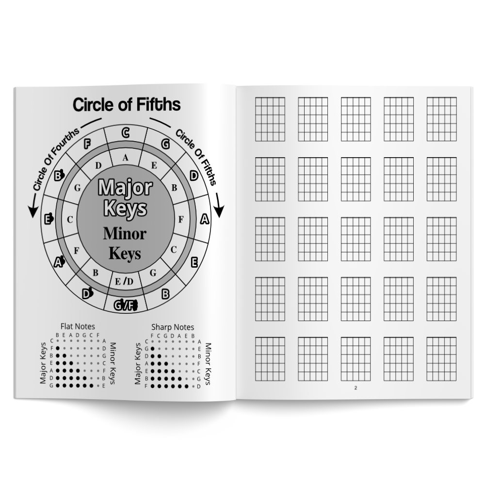 Guitar Chord Diagrams Notebook - Image 4