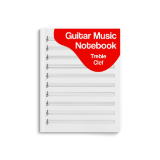 Guitar Manuscript Notebook